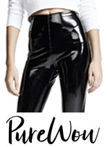 Faux Patent Leather Leggings featured on PureWow