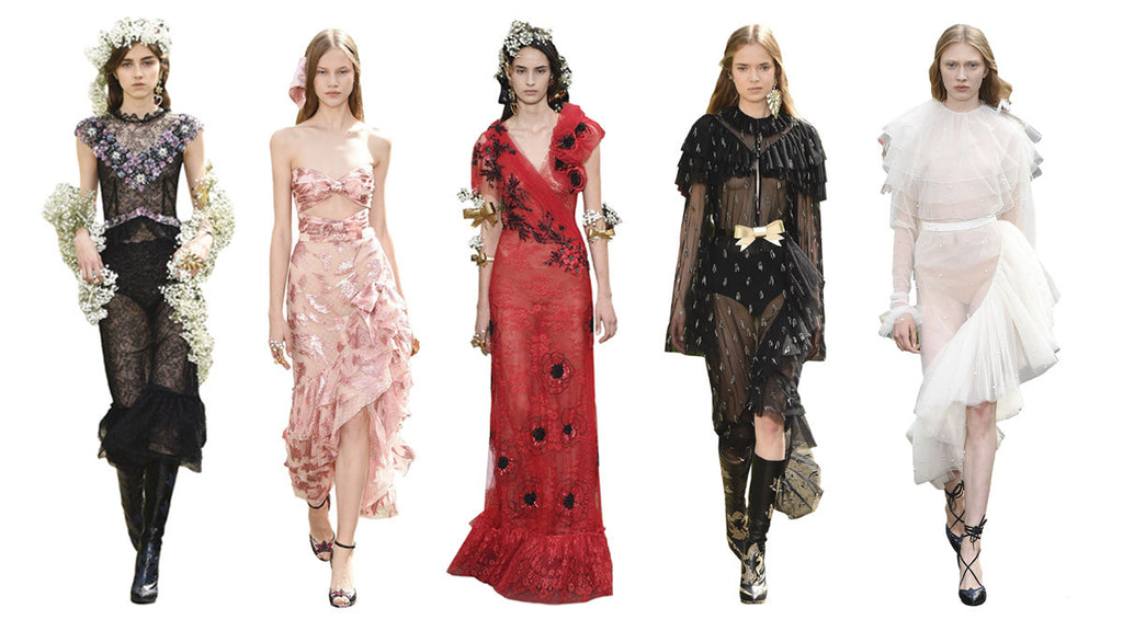 Rodarte SS18 Haute Couture Featuring Commando