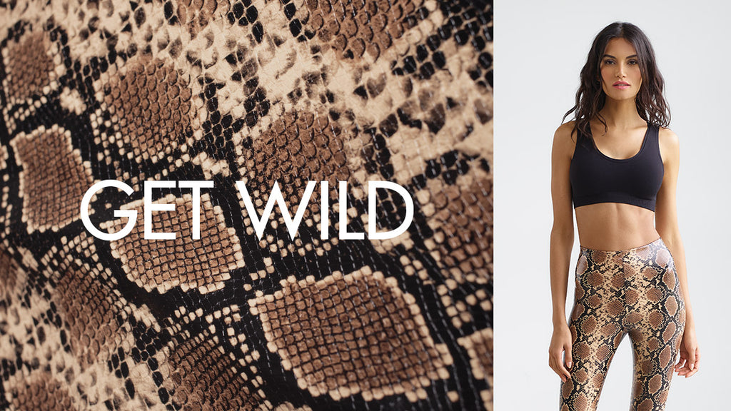 Trend Alert: Faux Leather Snakeskin