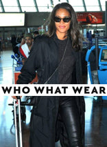 Faux Leather Leggings on WhoWhatWear