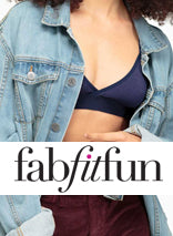 The Faux Leather Longline Bralette on Fab Fit Fun