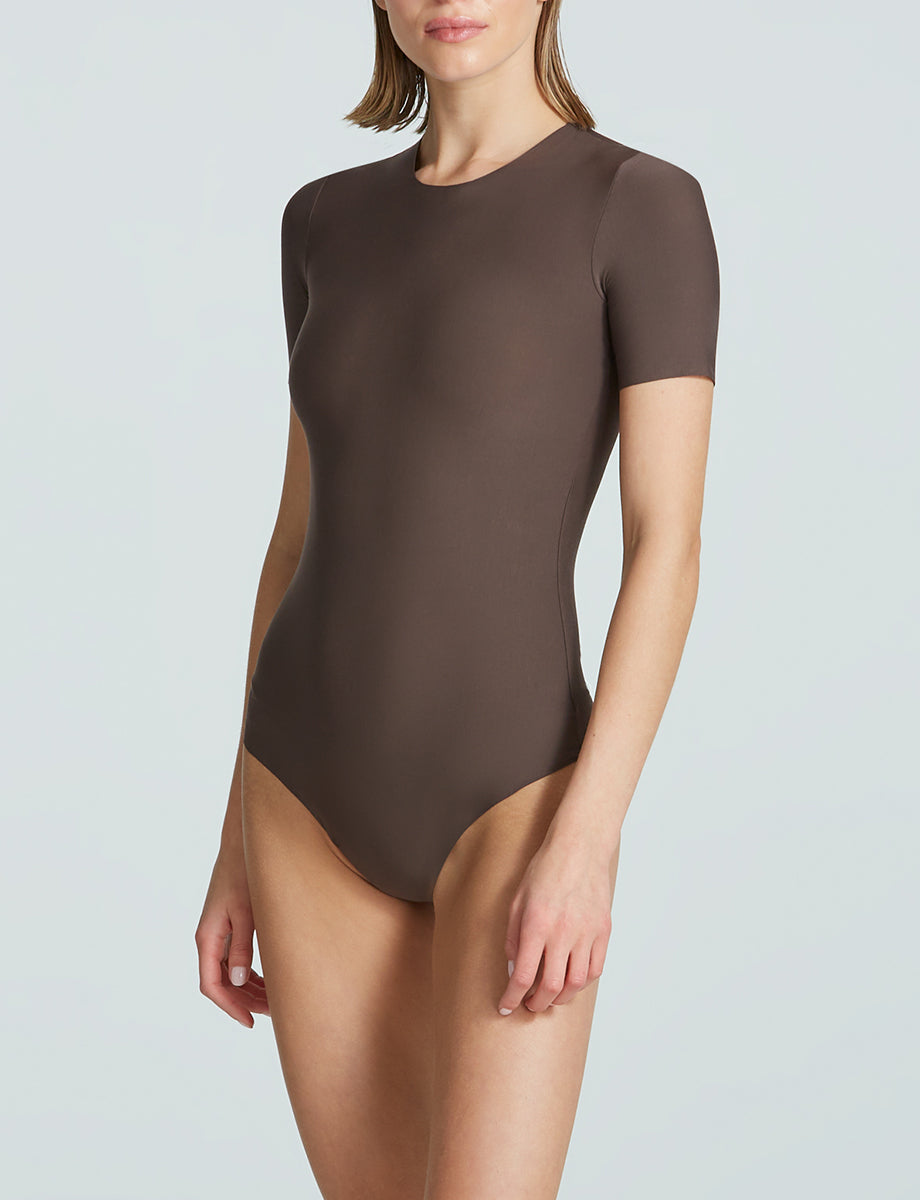 Commando Butter Crew Neck Bodysuit In Stock At UK Tights