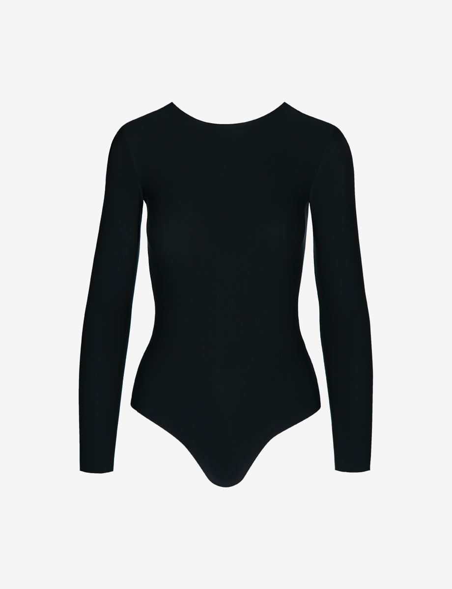 Butter Long Sleeve Crewneck Bodysuit