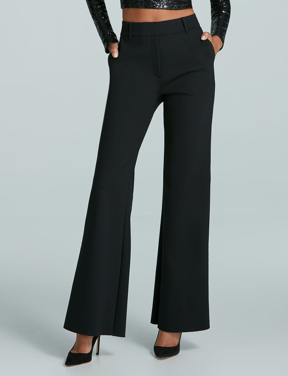 Wide leg trousers clearance with belt loops