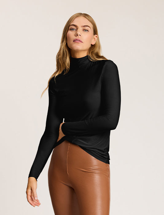 新品【Deuxieme Classe】LONG SLEEVE TURTLE WOMENS PLUS SIZE MODAL LONG SLEEVE TURTLENECK – The Shell