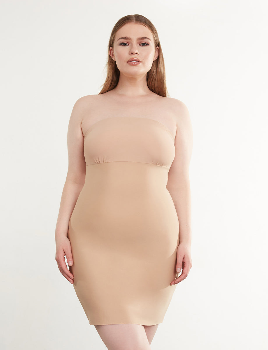 Moderate Control Strapless Slip