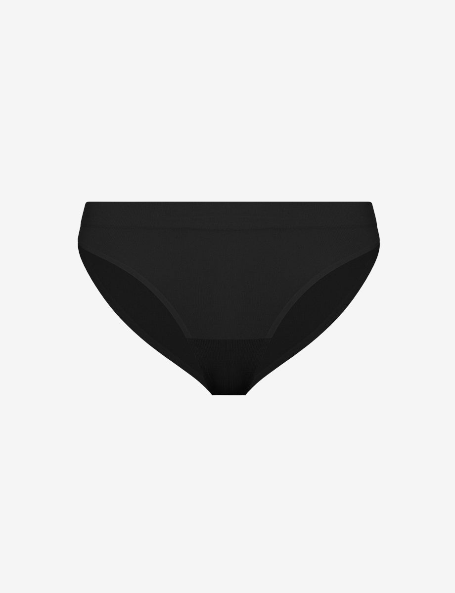 Flirt Black Bikini Panty by Bandelettes®