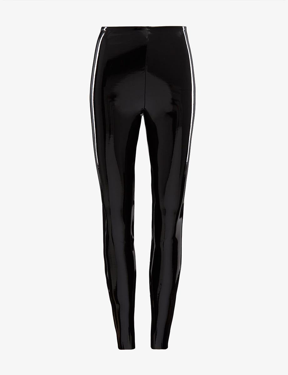 Commando Faux Patent Leather Legging Porcelain - M SLG25