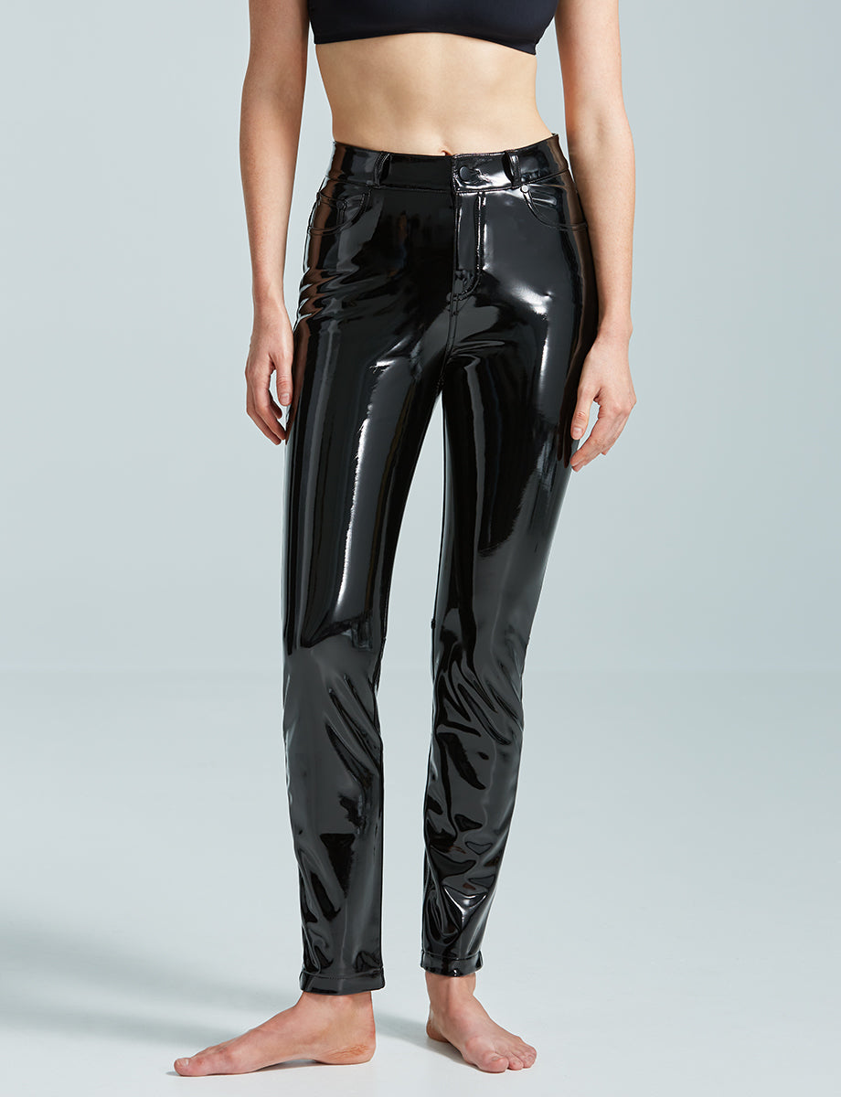 Commando Faux Patent Leather Leggings Black