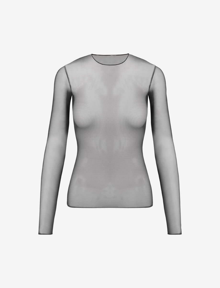 Women's Mesh Long Sleeve Top