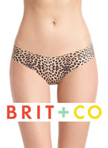 The Classic Print Thong on Brit + Co