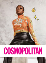 Faux Patent Leather Leggings featured on Cosmopolitan