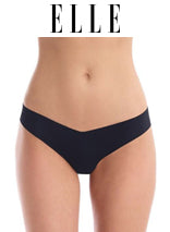 The Classic Solid Thong on Elle.com