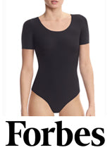 Butter Scoop Neck Bodysuit featured on Forbes