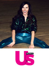Faux Leather Leggings Feature on UsWeekly