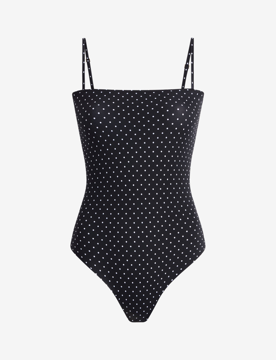 Classic Print Straight Cami Bodysuit | Commando®
