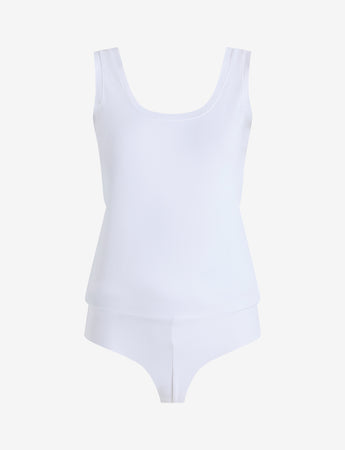 (取寄) コマンドー レディース エッセンシャル コットン マッスル ボディスーツ Commando women Essential Cotton Muscle Bodysuit Black Essential Cotton Muscle Bodysuit | Commando®