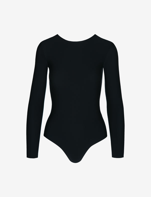 Butter Long Sleeve Crewneck Bodysuit | Commando®