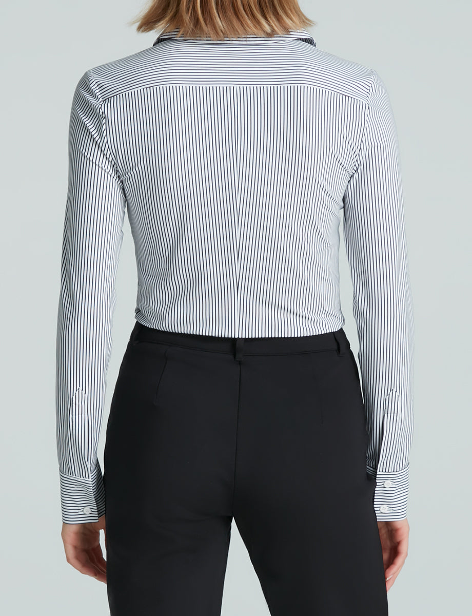 Classic Printed Button Down Bodysuit Commando®