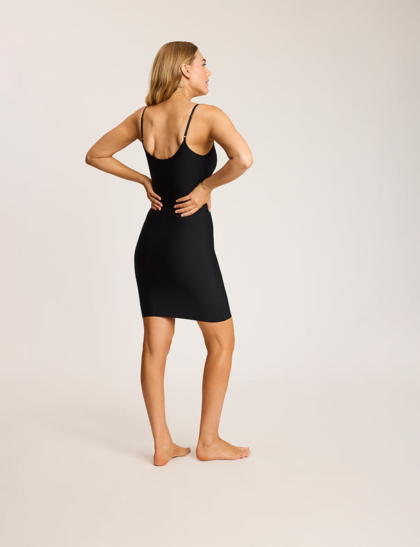 argue×U-DOT SLIP-ON NUDE BEIGE Commando Shapewear - Two-Faced Tech