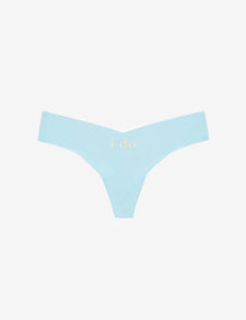 Thong with Appliqué