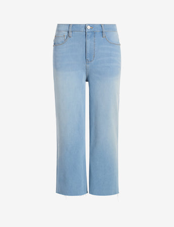 Do It All Denim High-Rise Cropped Wide Leg | Commando®