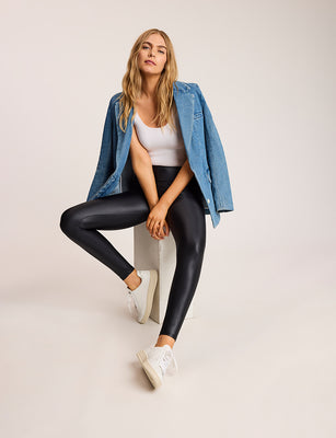 Matte Metallic Legging
