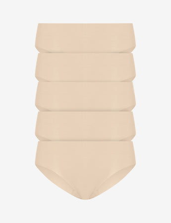 Classic Solid Bikini 5 Pack