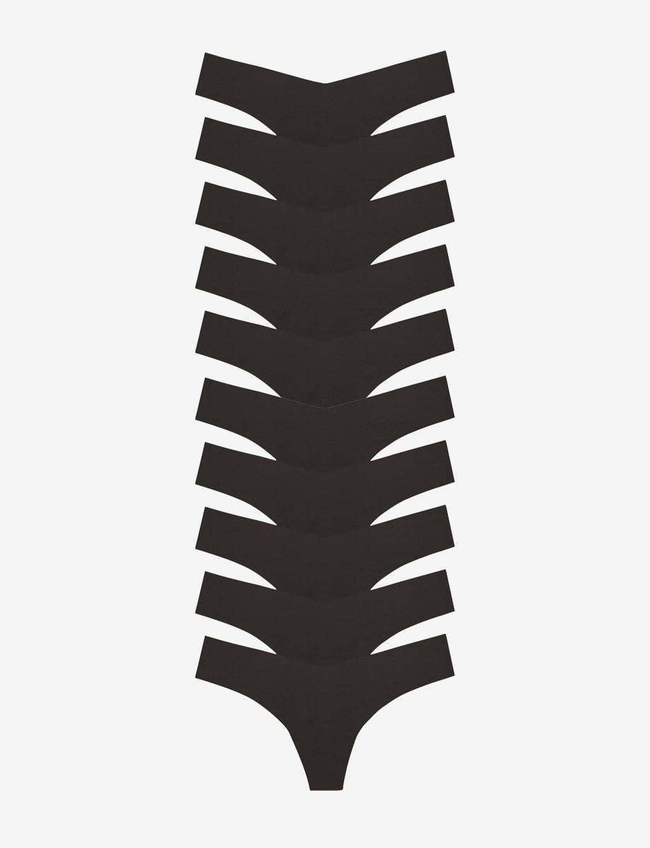 Commando Open Body 5-Pack Classic Solid Thongs | Commando®