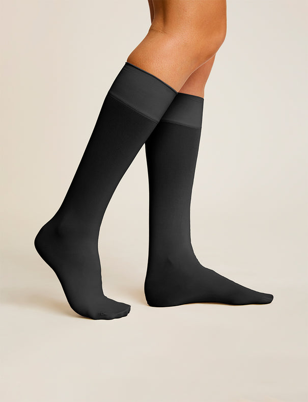 Commando 3Pack Ultimate Opaque Trouser Socks - Black Commando 3Pack Ultimate Opaque Trouser Socks - Black