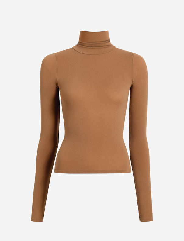 Ballet Body Turtleneck Long Sleeve Top | Commando®