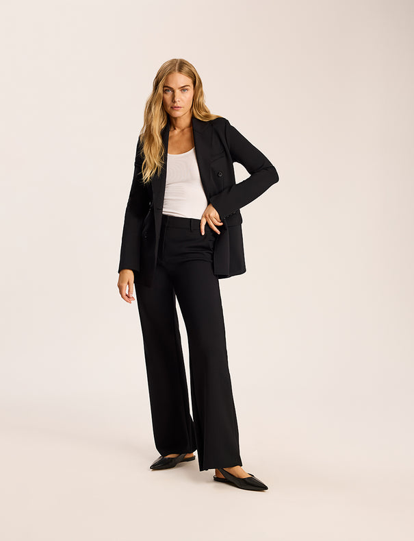 Neoprene CEO Wide Leg Trouser | Commando®