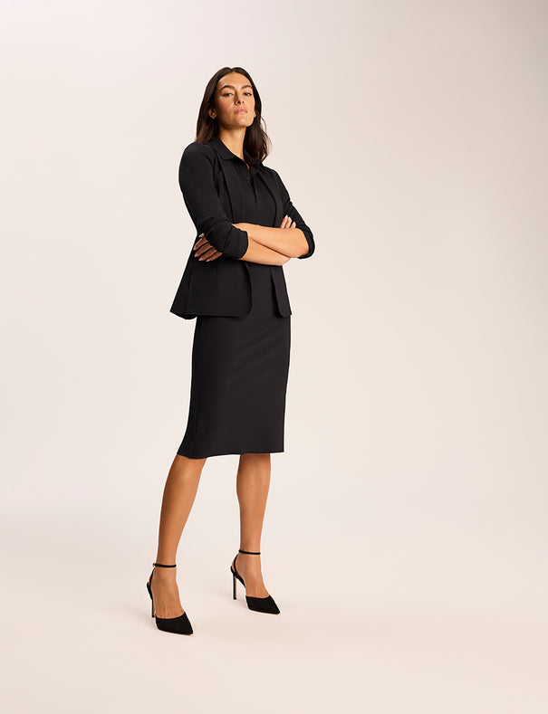 Neoprene CEO Midi Skirt | Commando®