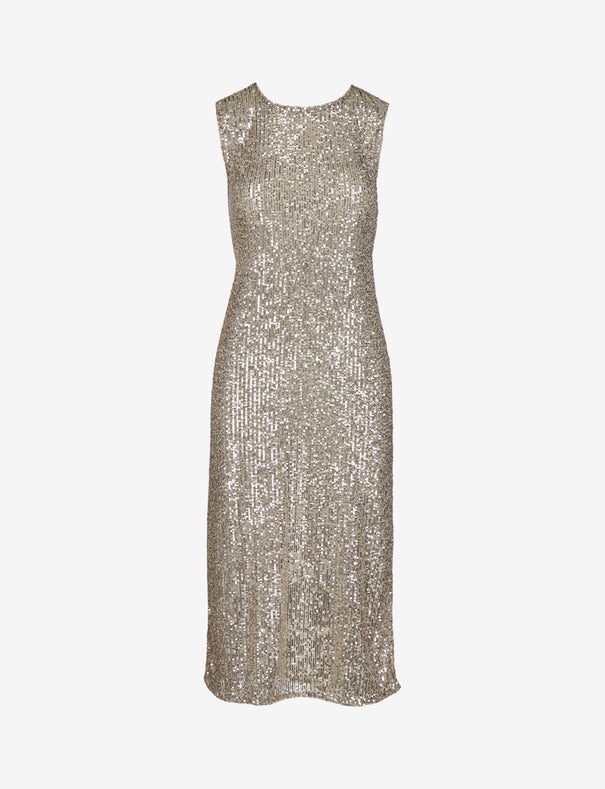mesh sequin midi dress Sequin Mesh Midi Dress