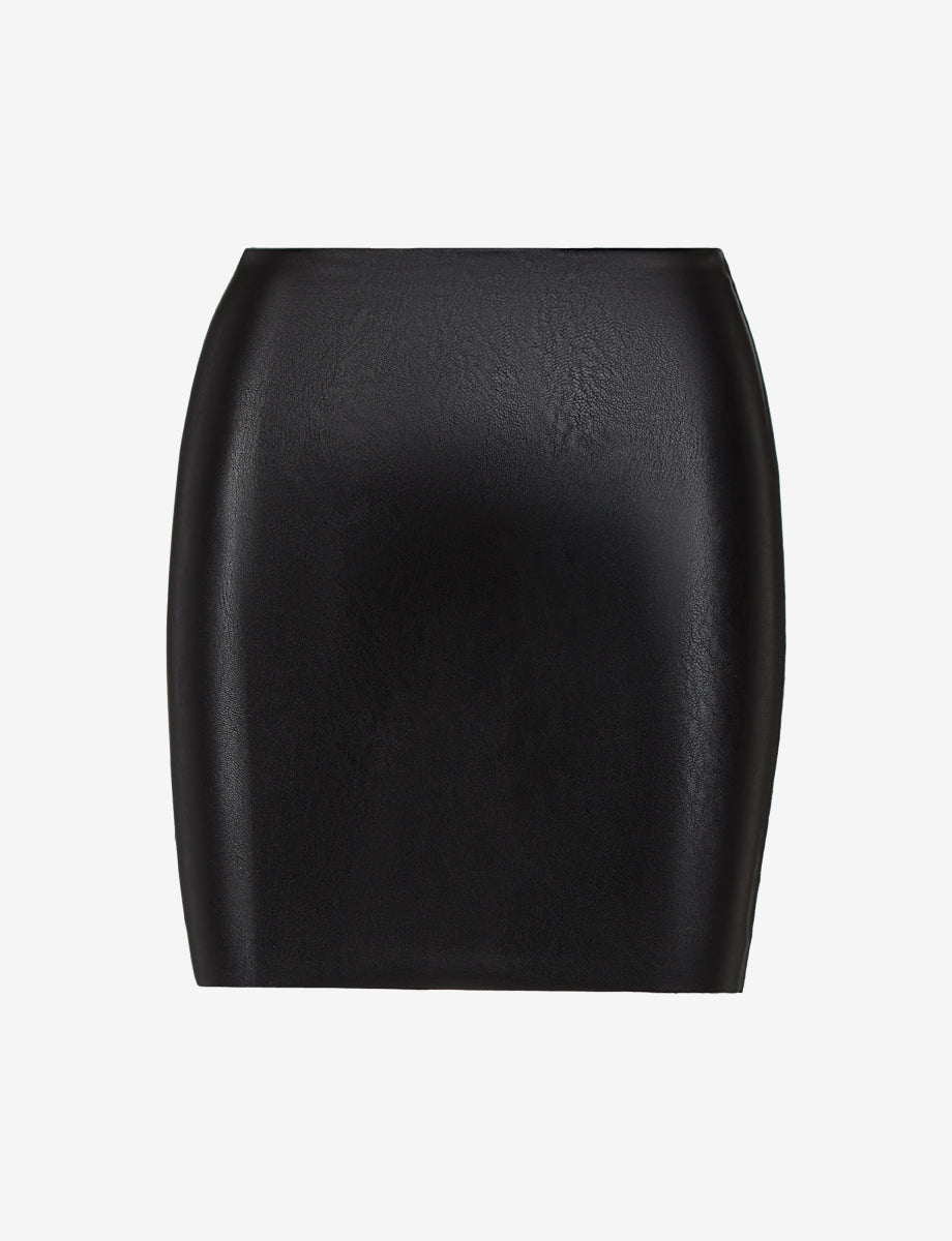 commando Faux Leather Micro-Mini Skirt