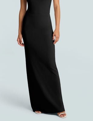 Butter Luxe Maxi Column Skirt