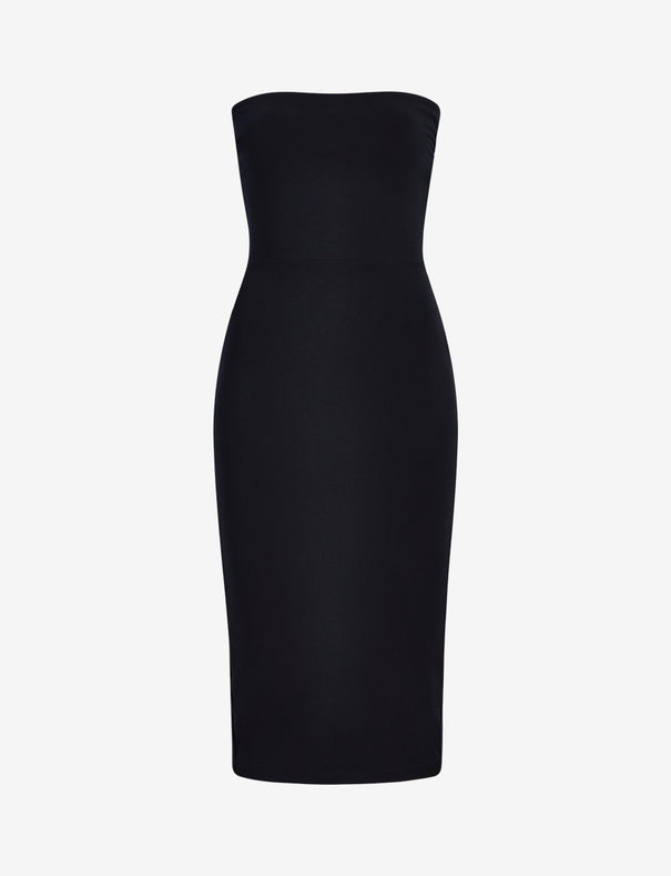 Butter Luxe Strapless Midi Dress