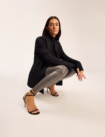 Faux Leather Print Legging