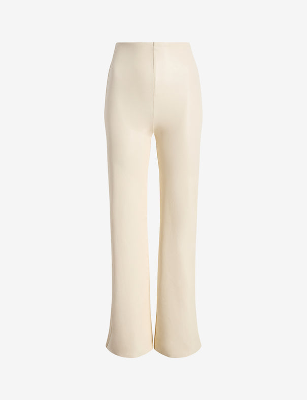 Faux Leather Wide Leg Pant | Commando®