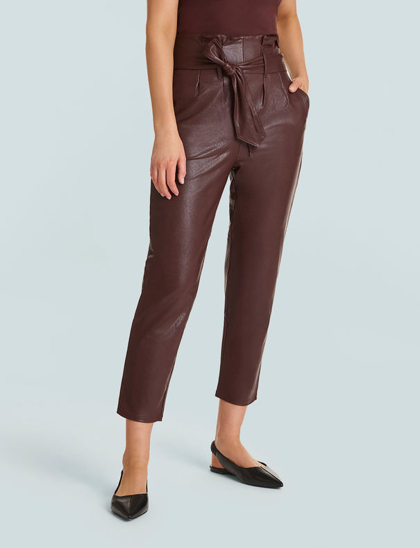 Faux Leather Paperbag Pants Commando®