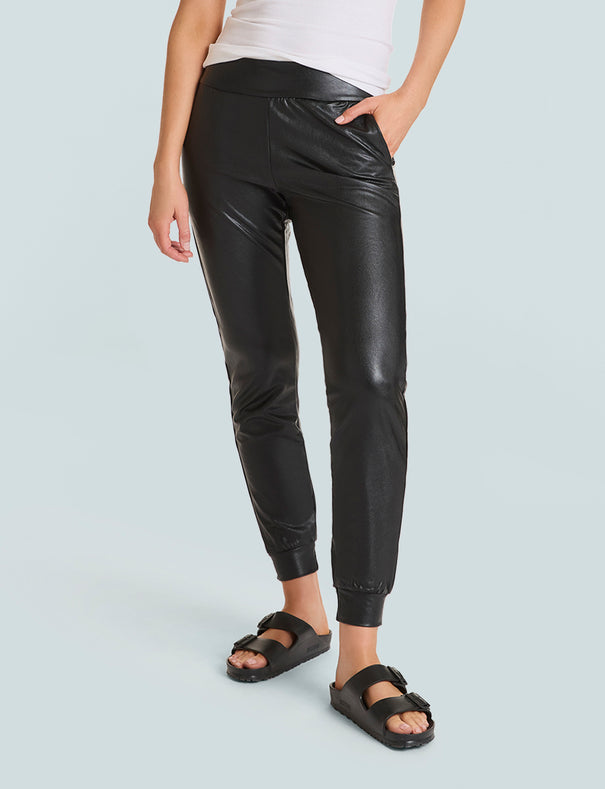 Faux Leather Jogger | Commando®
