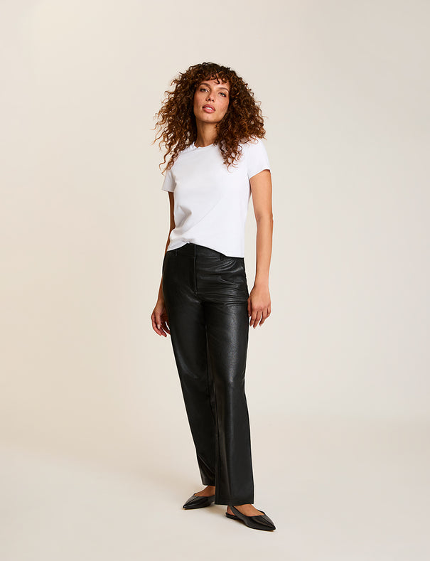 Faux Leather Trouser | Commando®