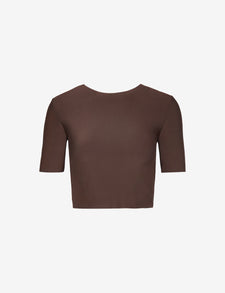 Butter Cropped Tee