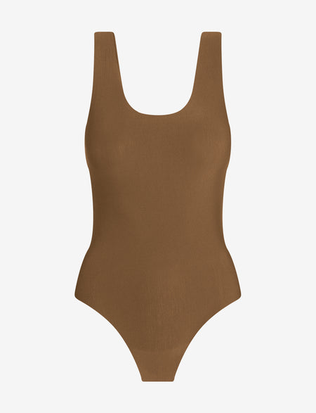 Women's Seamless Tank Bodysuit - Wild Fable™ Light Brown M - Yahoo