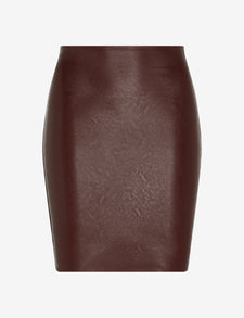 Sale: Faux Leather Mini Skirt