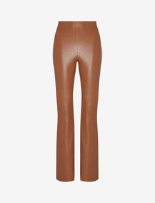 Sale: Faux Leather Flared Legging