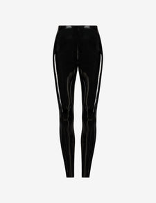Sale: 7/8 Faux Patent Leather Legging
