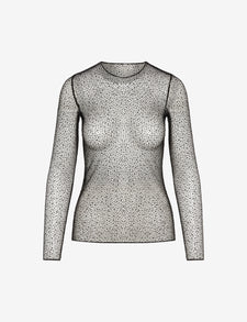 Sale: Starlight Mesh Long Sleeve Top